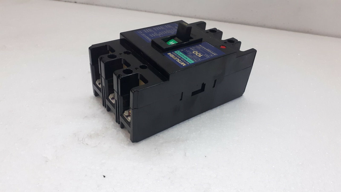 Mitsubishi NF100-CS No Fuse Breaker 100A 3P 600V NF100CS