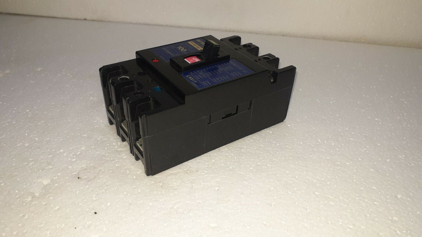Mitsubishi NF100-SS No Fuse Breaker 100A 3P 660V NF100SS