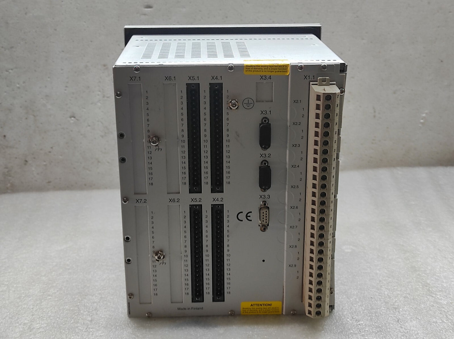 ABB REM543 Machine Protection Terminal REM543CG216AAAA Rev B REM 543