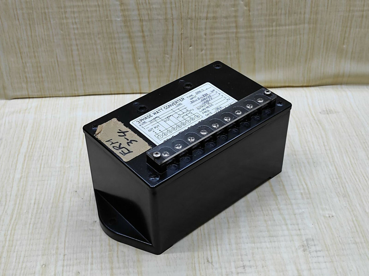 Toyo Keiki ERM-3 3-Phase Watt Converter 80-800 KW ERM3