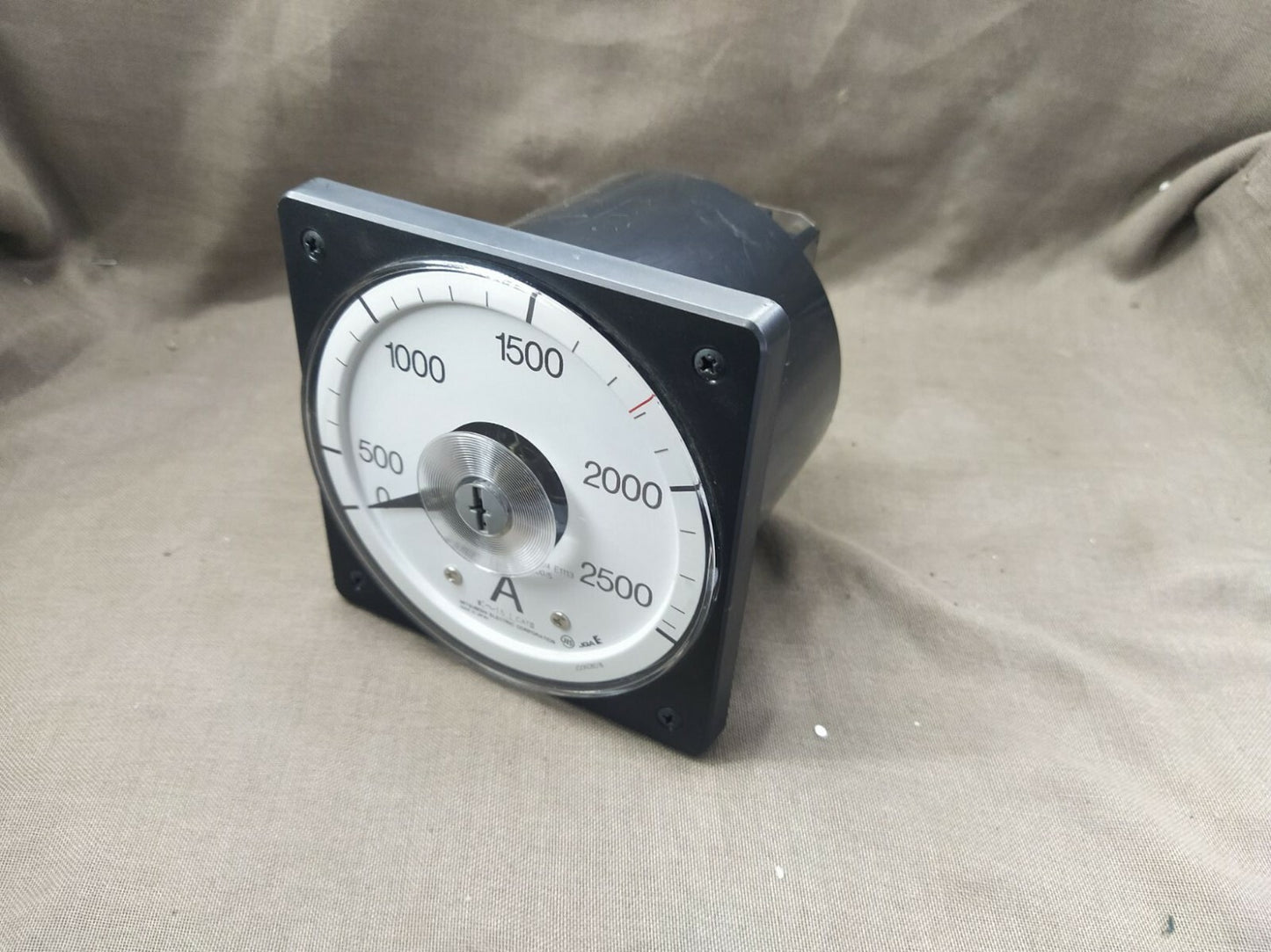 Mitsubishi LS-110NAA Ammeter CT 2500/5 5A LS110NAA LOT OF 4 PC