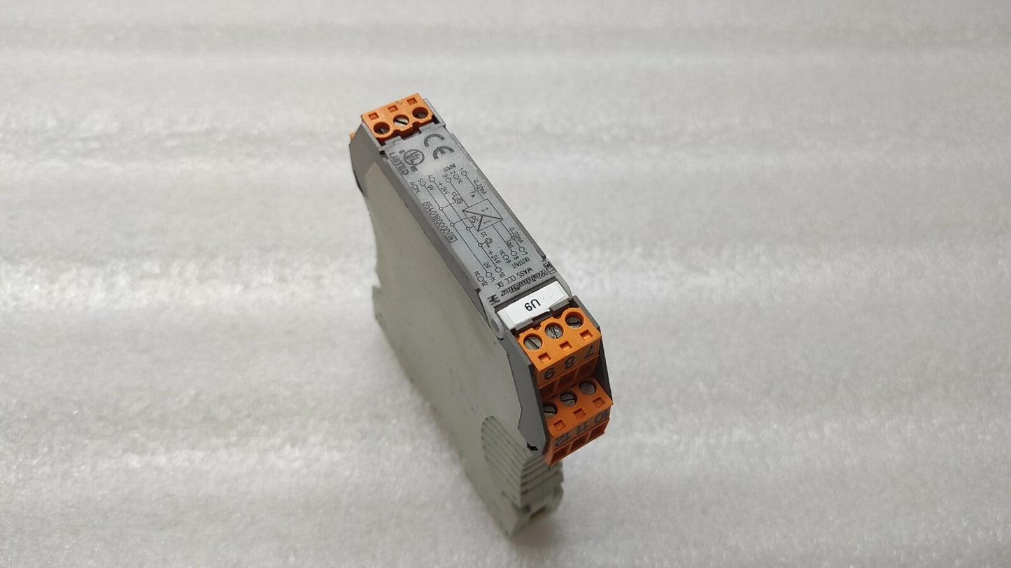 WEIDMULLER WAS5 CCC DC INTERFACE RELAY 8540180000-06