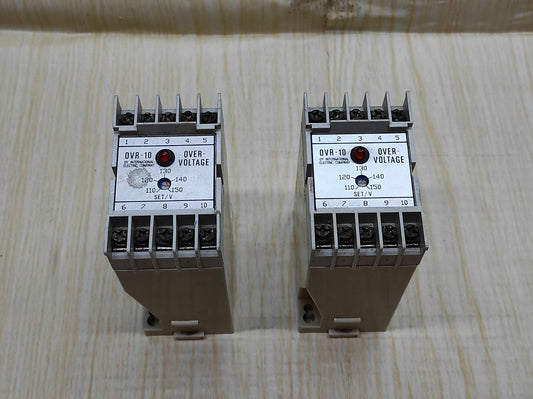 OY INTERNATIONAL ELECTRIC OVR-10 OVER VOLTAGE RELAY