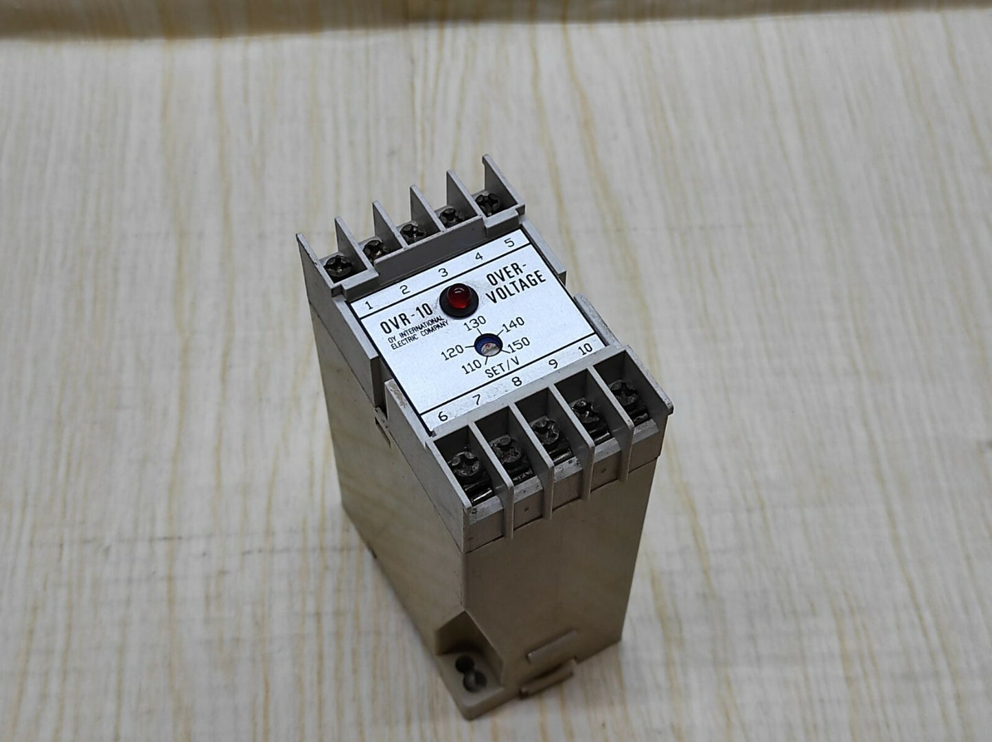 OY INTERNATIONAL ELECTRIC OVR-10 OVER VOLTAGE RELAY