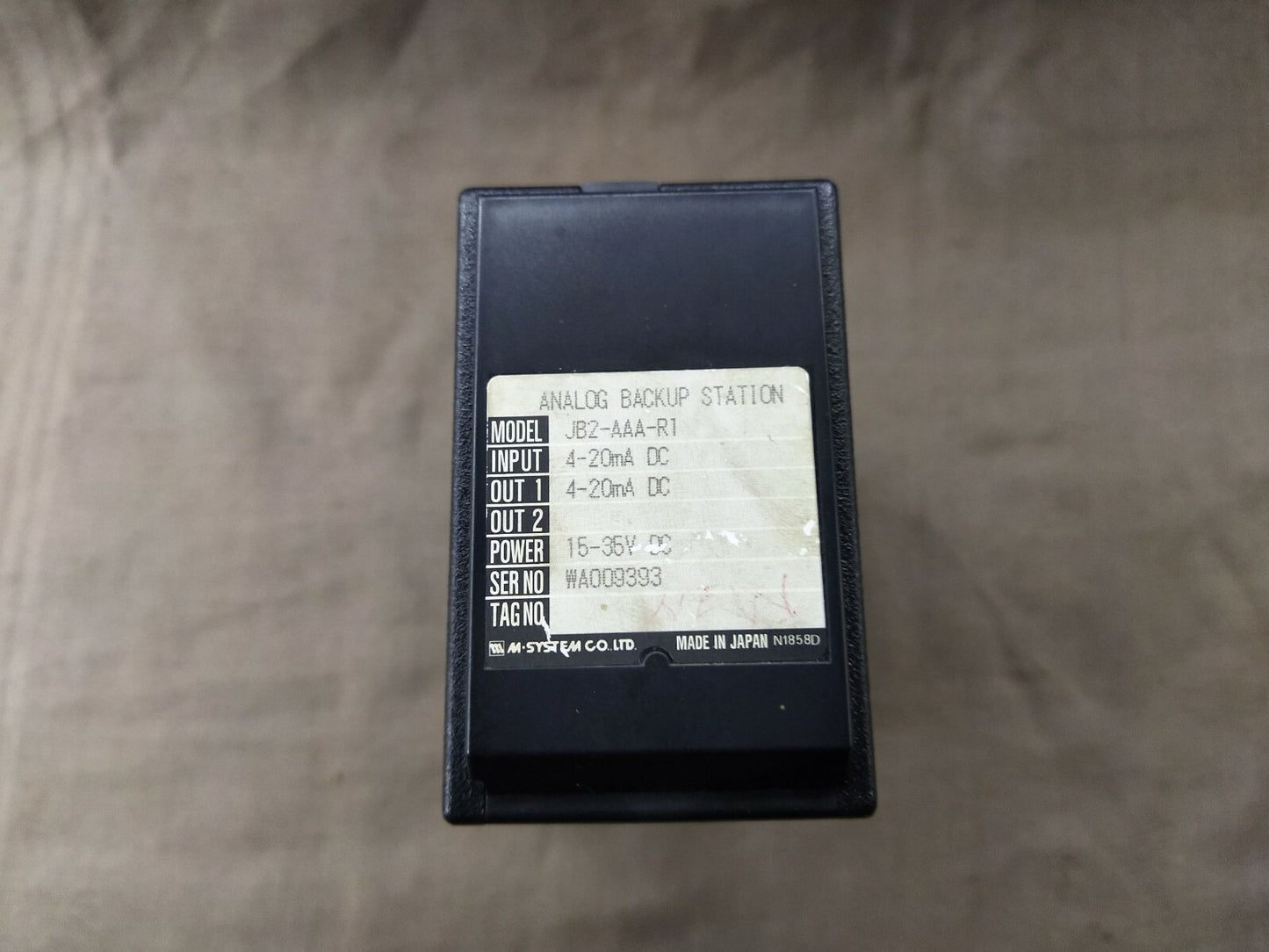 M-System JB2-AAA-R1 Analog Backup Station JB2AAAR1