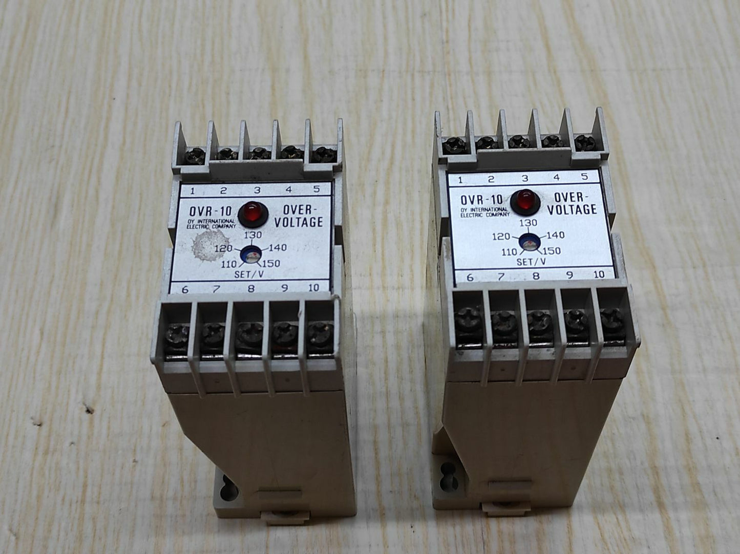 OY INTERNATIONAL ELECTRIC OVR-10 OVER VOLTAGE RELAY