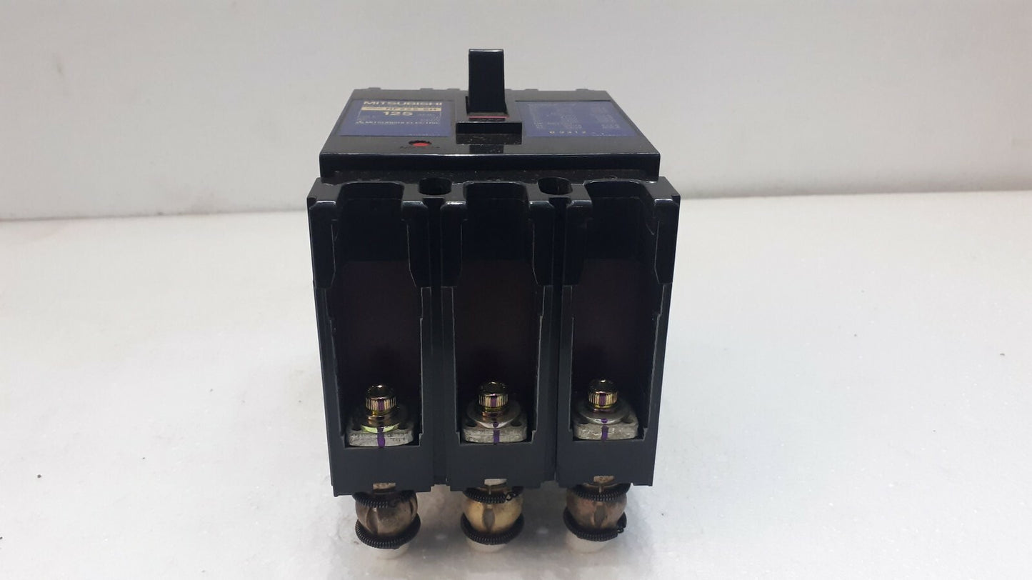Mitsubishi NF225-SH No Fuse Breaker 125A 3P 660V NF225SH