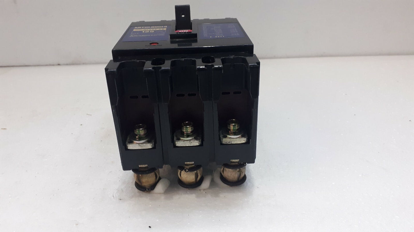 Mitsubishi NF225-SH No Fuse Breaker 125A 3P 660V NF225SH