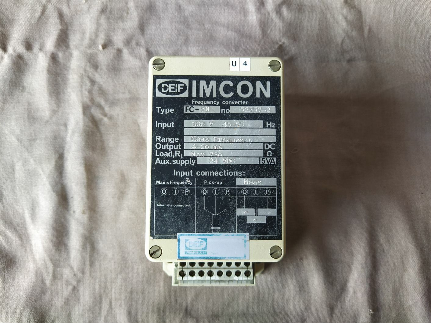 Deif FC-5N IMCON Frequency Converter 52357-2