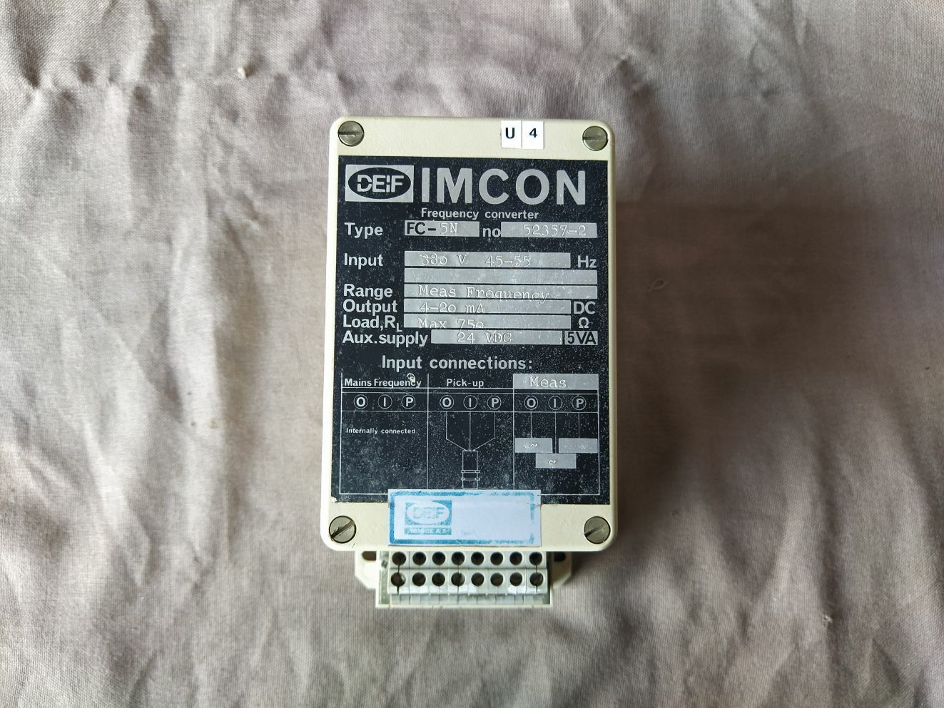 Deif FC-5N IMCON Frequency Converter 52357-2