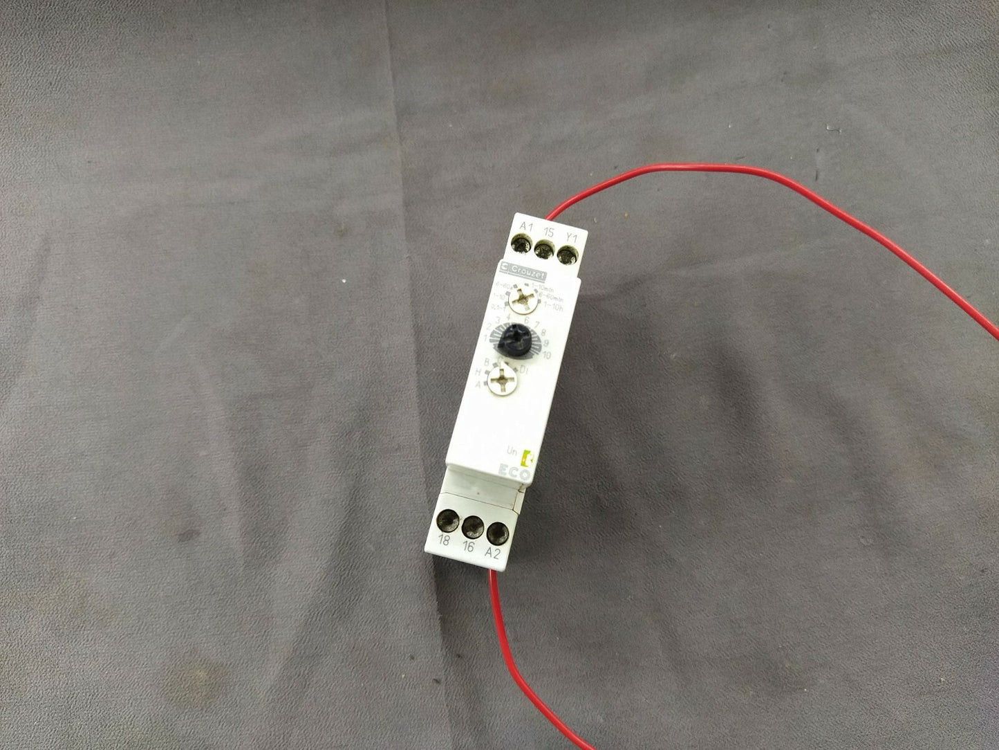 Crouzet MER1 88-826-195 Timer Delay Relay 88826195 0.01s - 10h 24V DC/24-240V AC