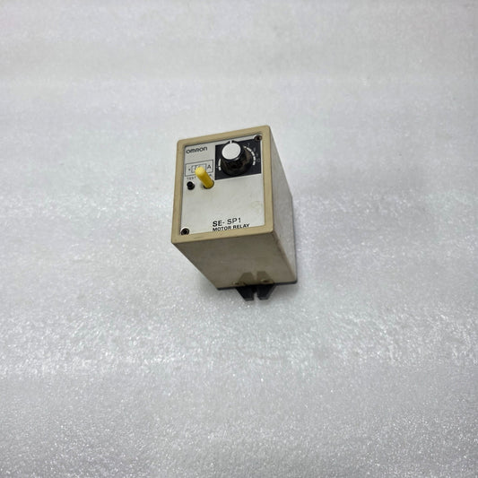 OMRON SE-SP1 MOTOR PROTECTION RELAY, 1–160A AC, 100/110VAC SUPPLY, JAPAN MADE