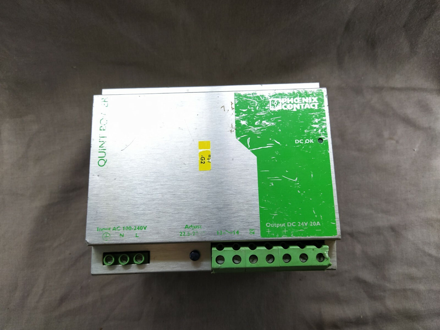 PHOENIX CONTACT QUINT-PS-100-240AC/24DC/20 POWER SUPPLY 2938620