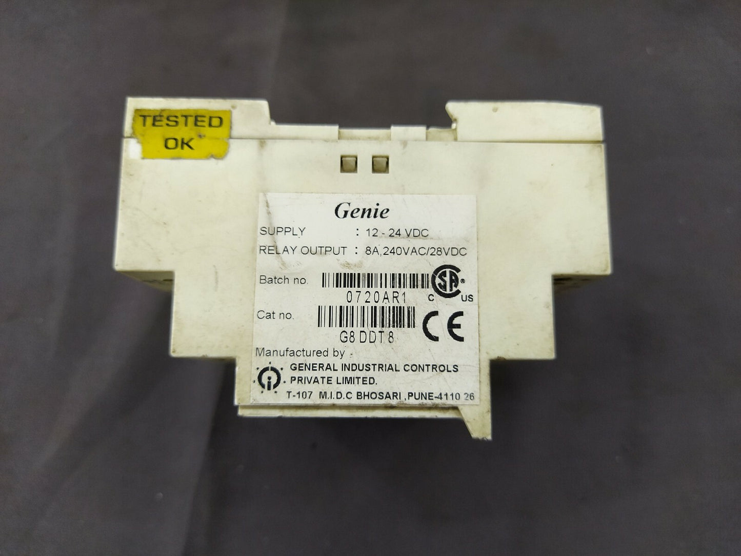 Genie G8 DDT 8 Programmable Controller 12-24V DC G8DDT8