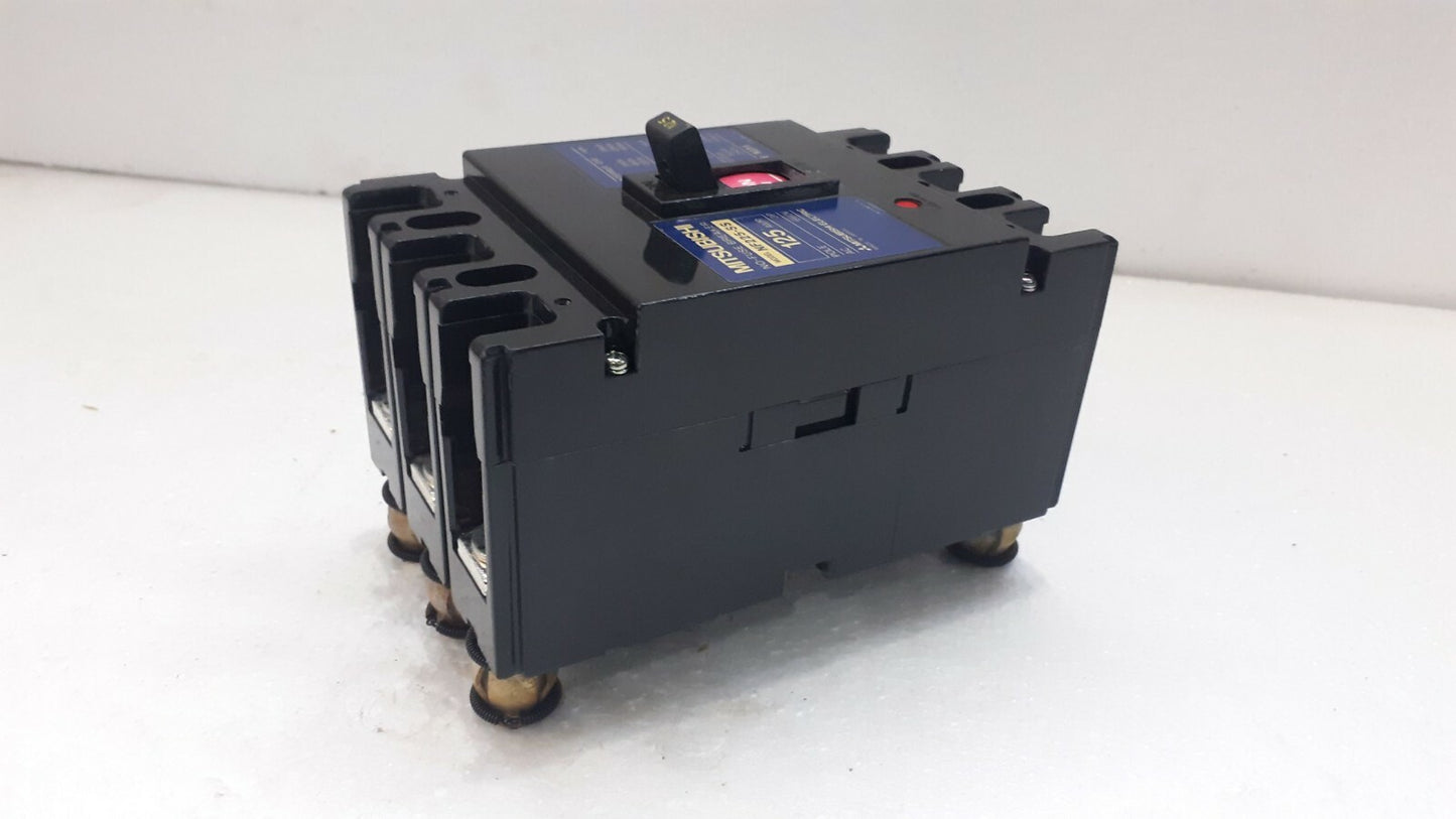 Mitsubishi NF225-SS No Fuse Breaker 125A 3P 660V NF225SS