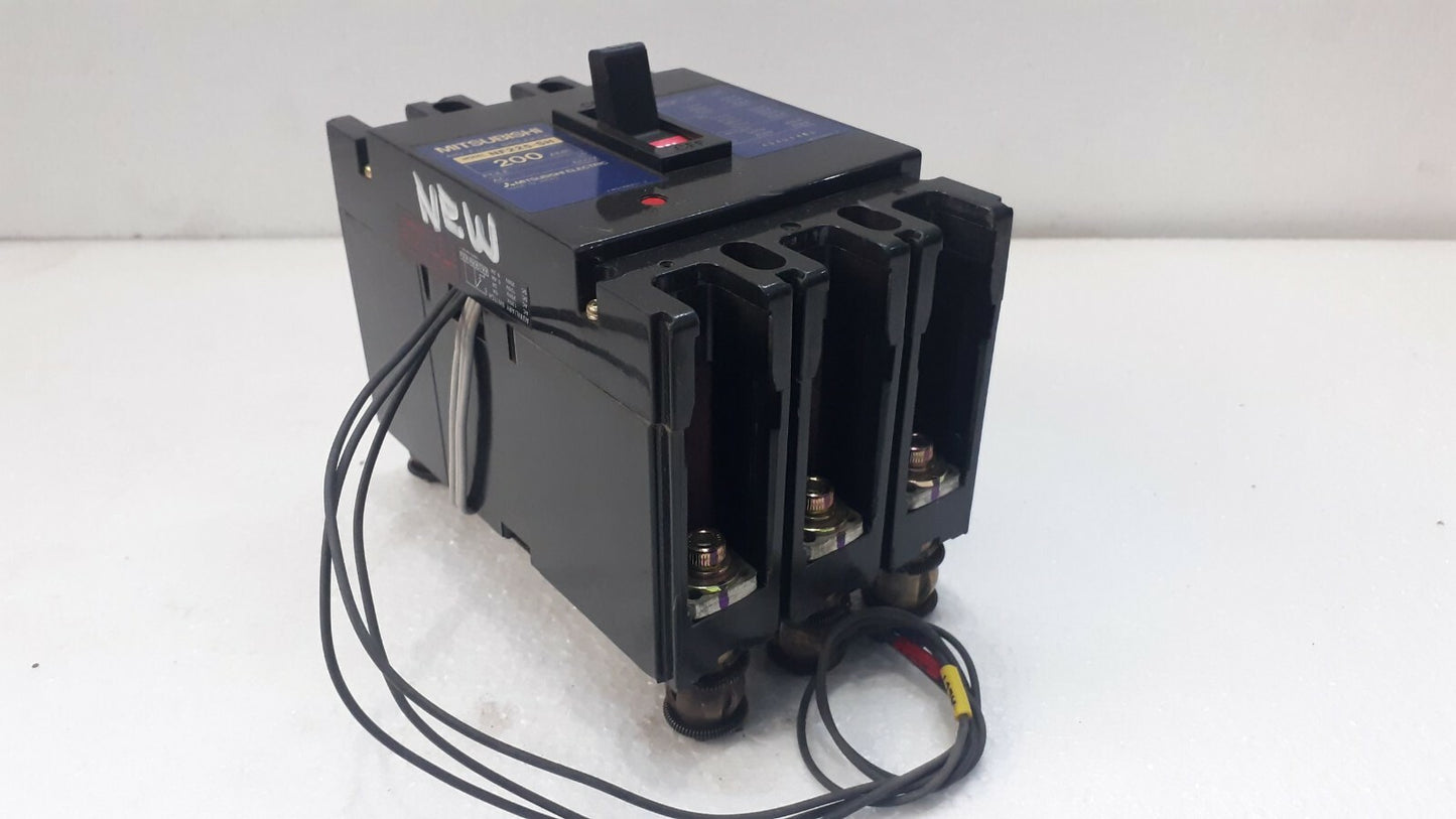 Mitsubishi NF225-SH No Fuse Breaker 200A 3P 660V AC NF225SH