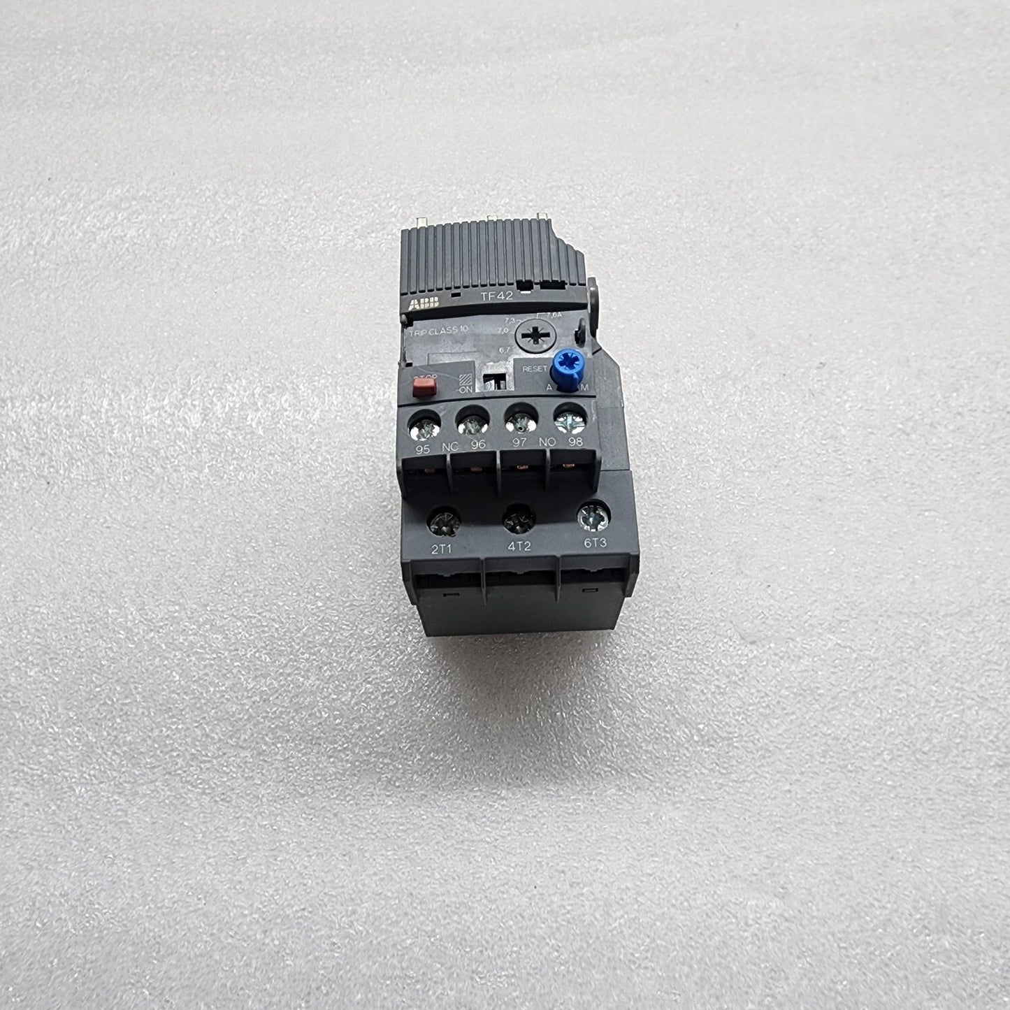 ABB TF42-7.6 OVERLOAD RELAY 1SAZ721201R140 5.7-7.6A