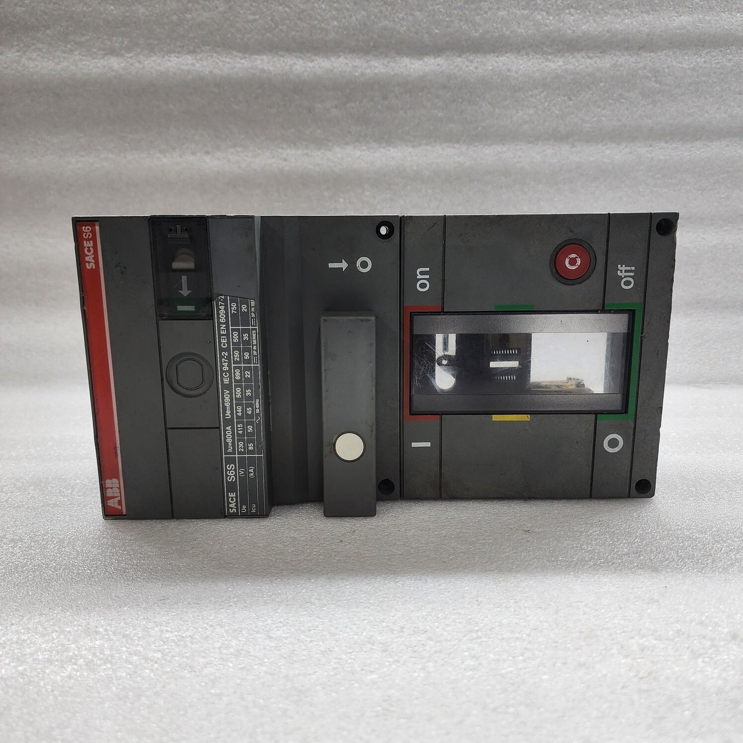 ABB SACE S6S MOTOR OPERATOR 800A AE07002396