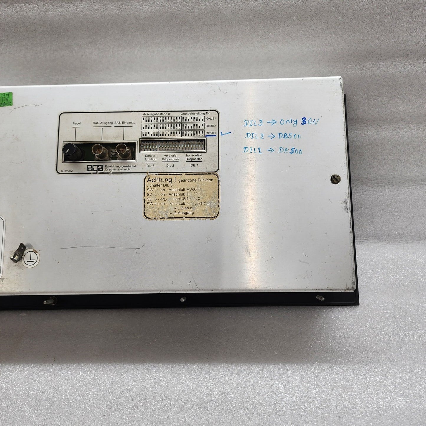 EGA UTV 2.2 BAS CONTROL PANEL BOSCH DB 500/300 18-36VDC