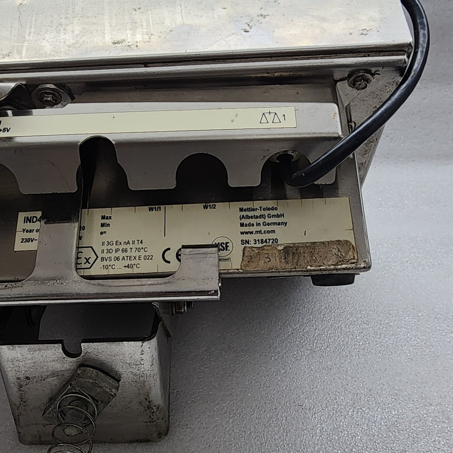 METTLER TOLEDO IND4X9 COMBI BENCH SCALES DIPLAY IND/09/06/527