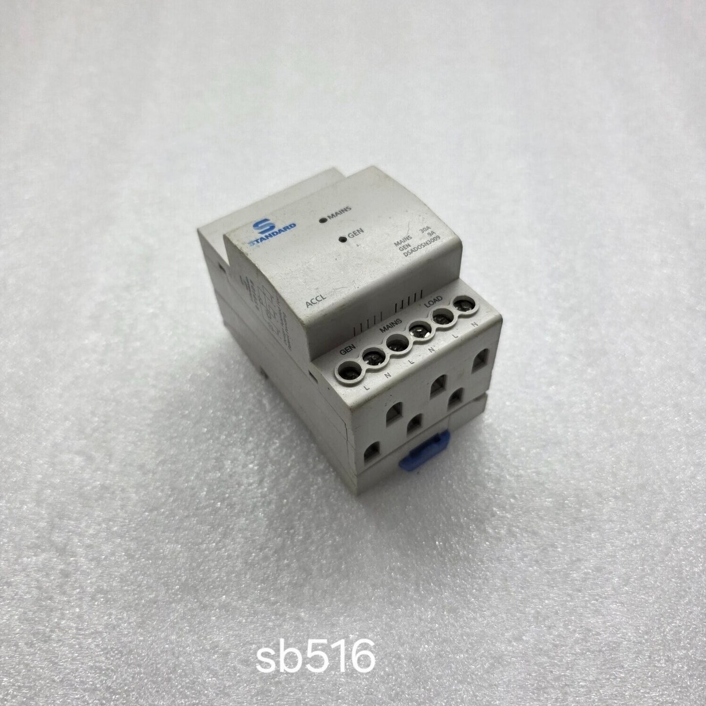 STANDARD ASPIDA ACCL AUTOMATIC CHANGEOVER WITH CURRENT LIMITER 30/9A