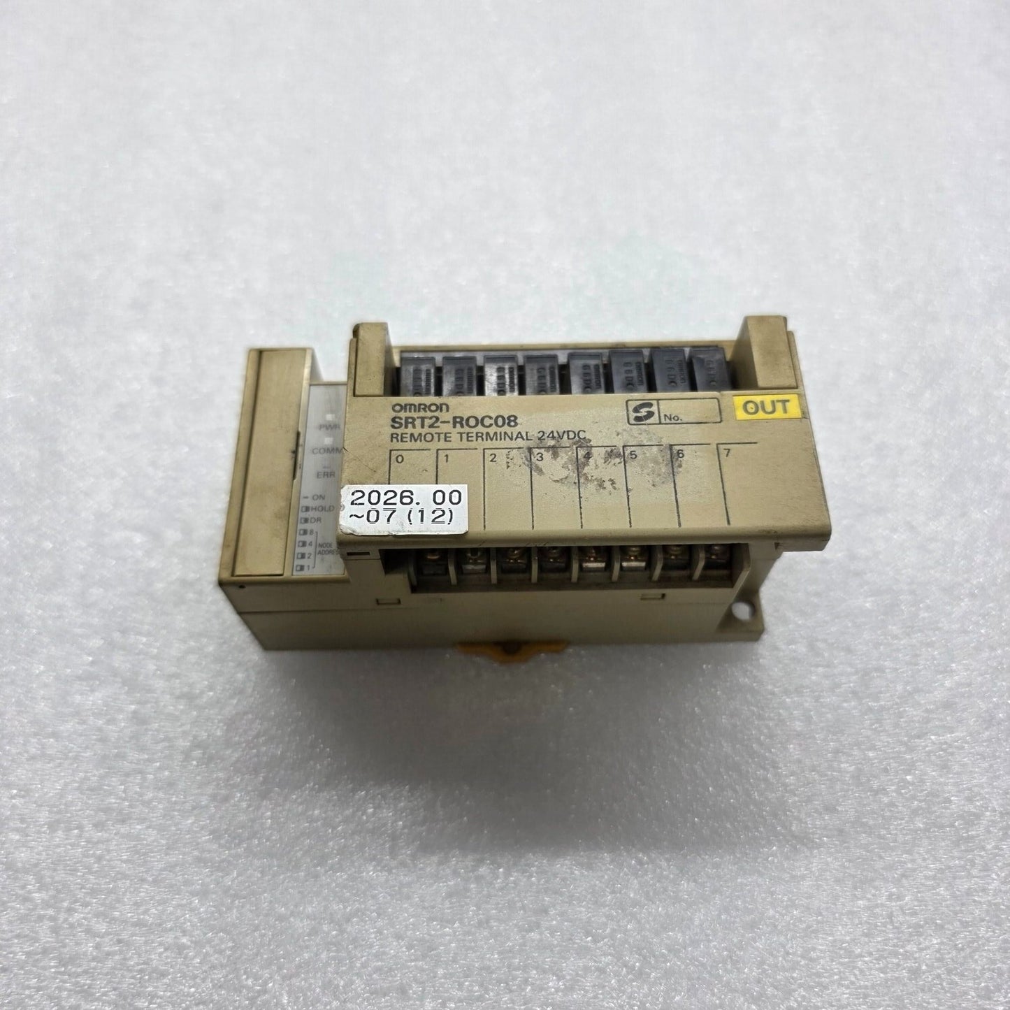 OMRON SRT2-ROC08 REMOTE TERMINAL UNIT