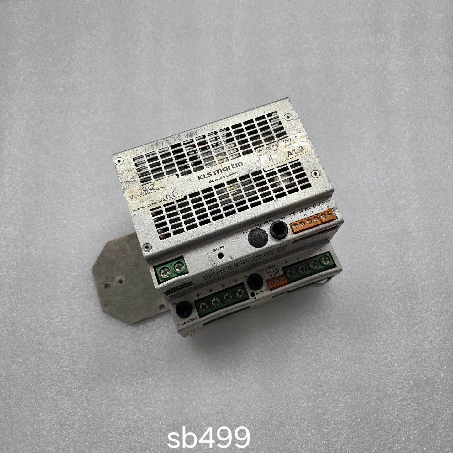 SCHIEDER WERKE SMRS 36/9 S3 U ZSV-U L POWER SUPPLY 354211210 KLS MARTIN