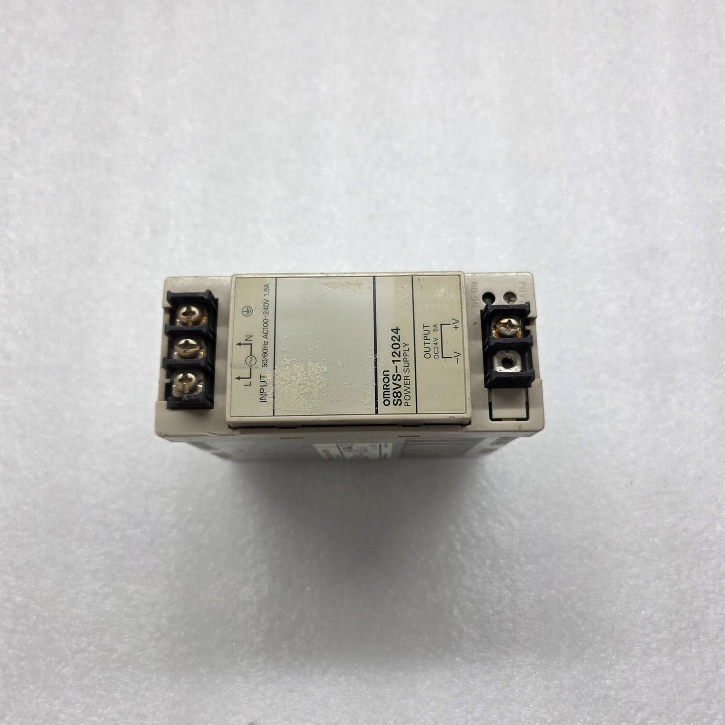 OMRON S8VS-12024 POWER SUPPLY 24VDC 5A
