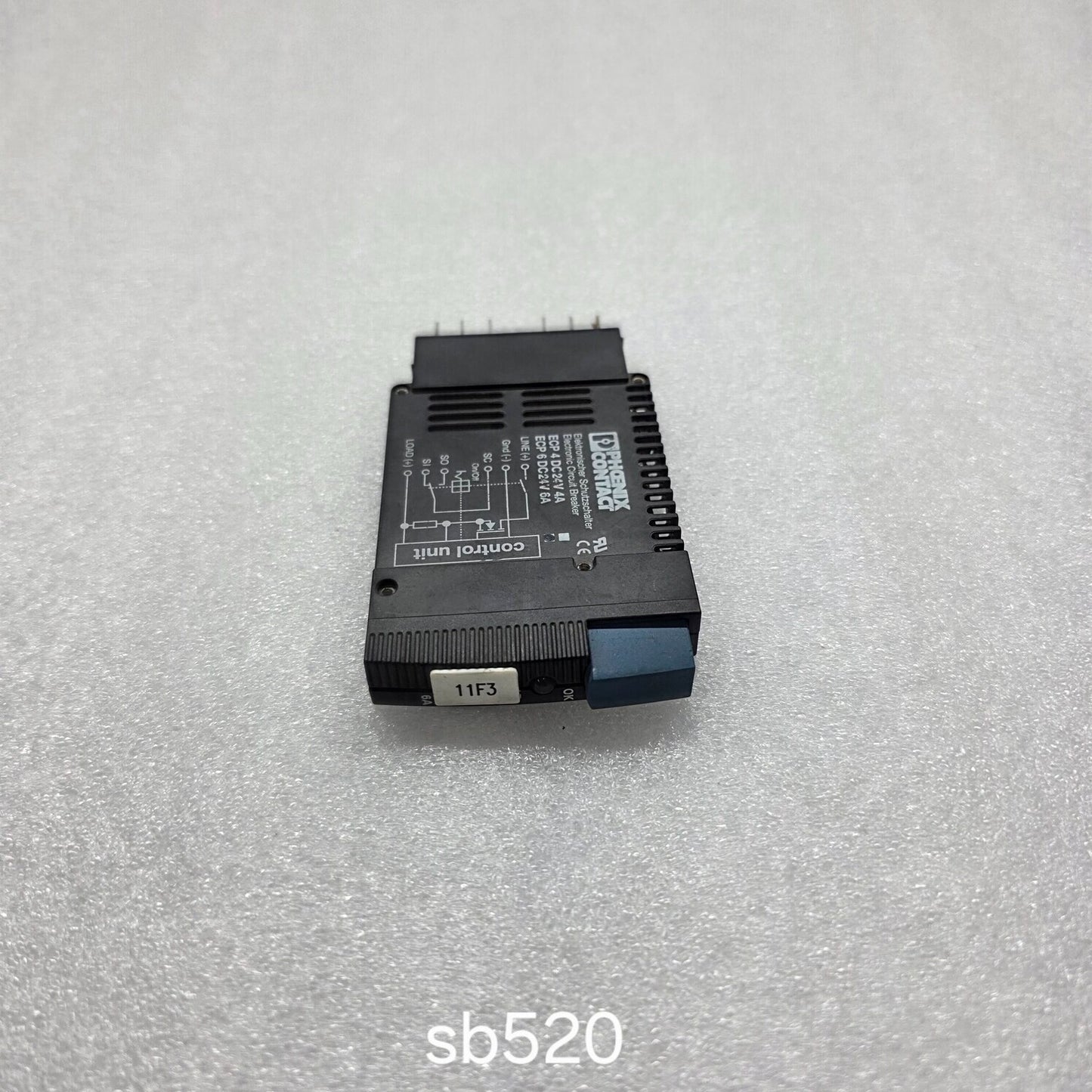 PHOENIX CONTACT ECP 6 ELECTRONIC CIRCUIT BREAKER