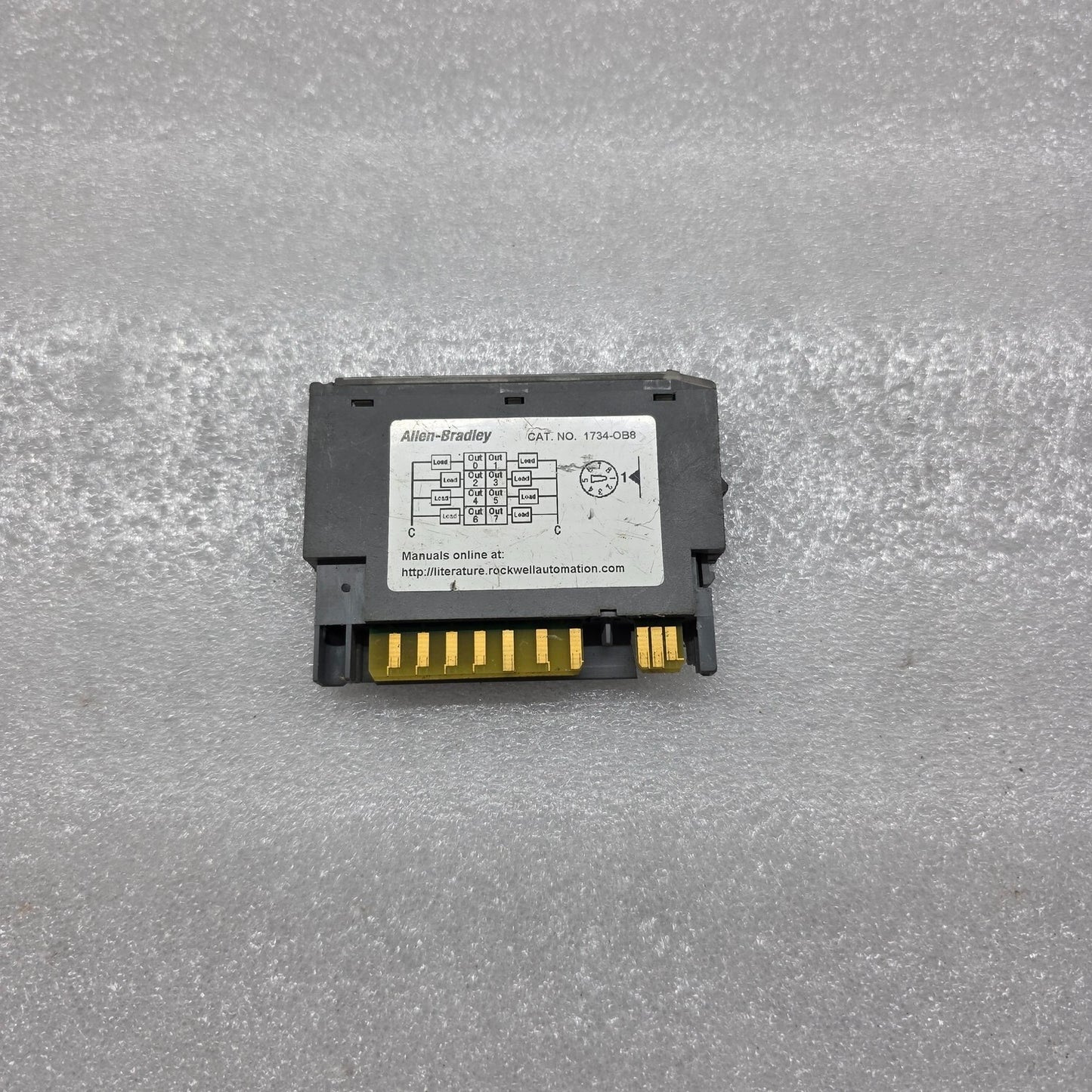 ALLEN BRADLEY 1734-OB8 POINT I/O DIGITAL OUTPUT MODULE 96489674