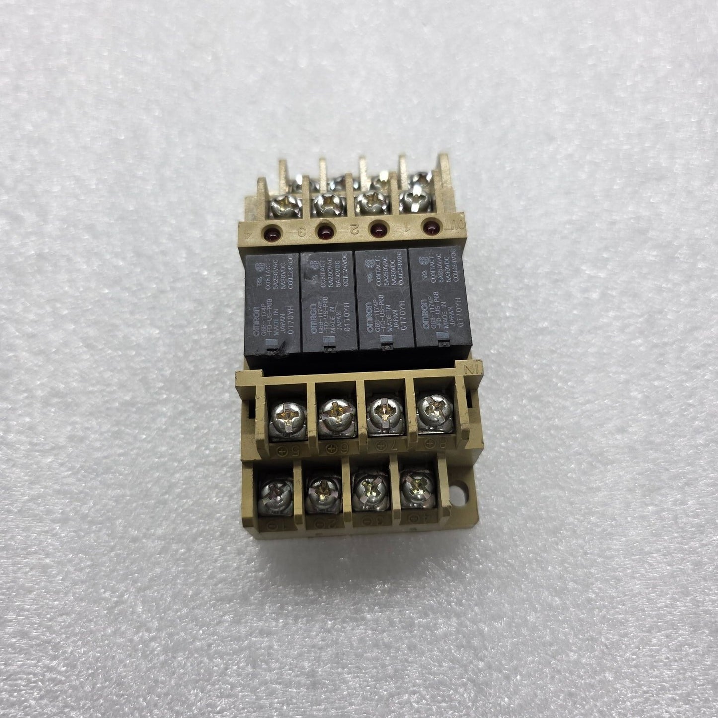 OMRON G6B-47BND TERMINAL RELAY G6B-1174P-FD-US-P6B 24VDC