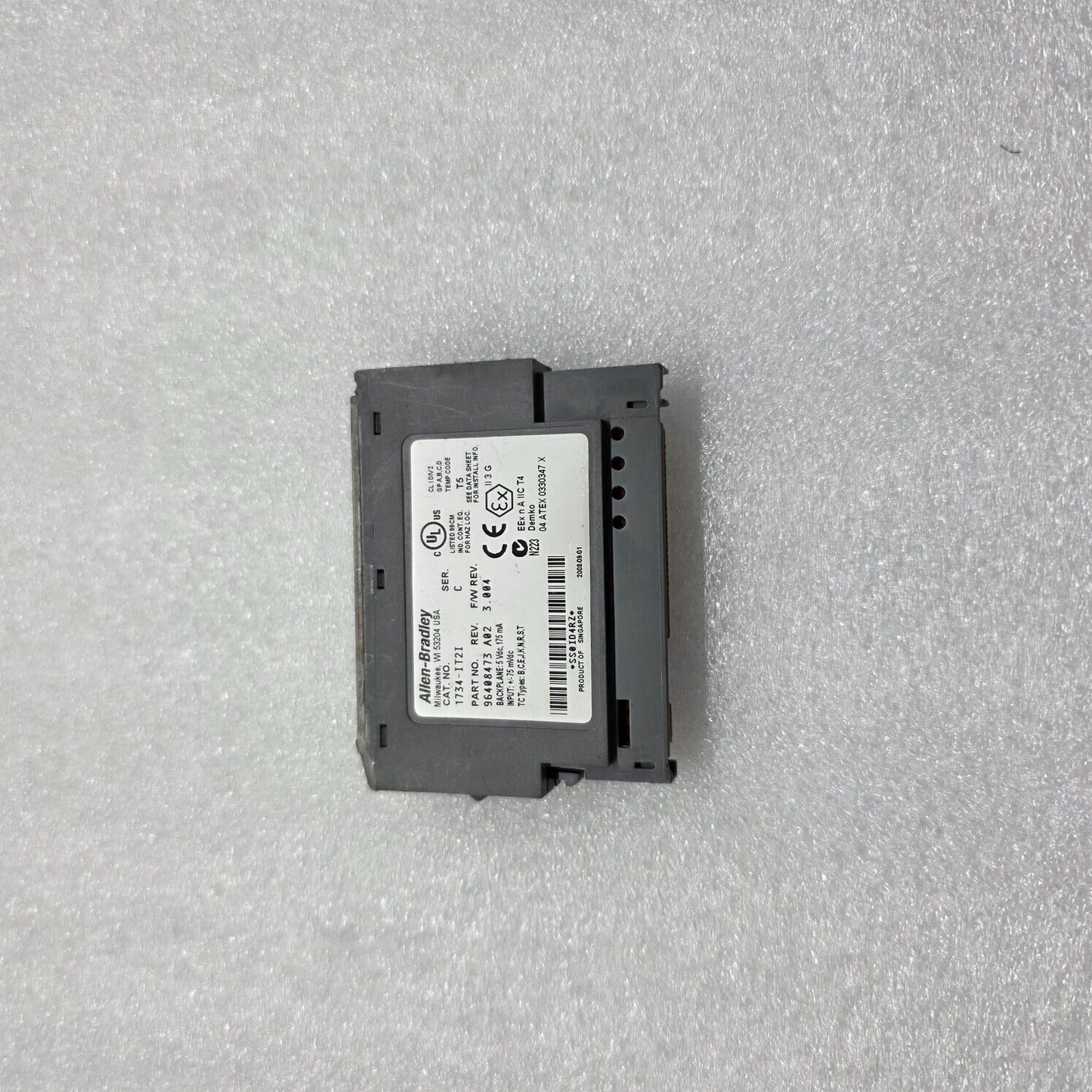 ALLEN BRADLEY 1734-IT2I POINT I/O TEMPERATURE INPUT MODULE
