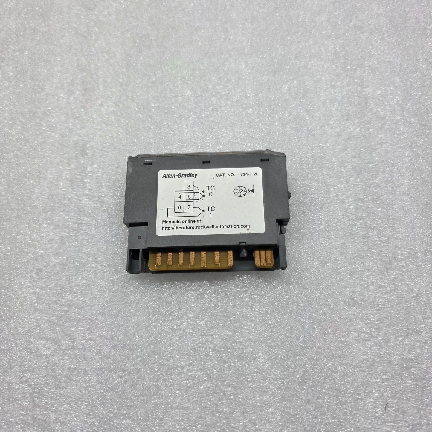 ALLEN BRADLEY 1734-IT2I POINT I/O TEMPERATURE INPUT MODULE