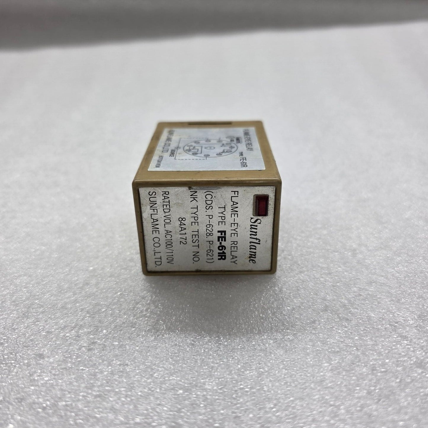 SUN FLAME FE-61R FLAME-EYE RELAY 100-110V