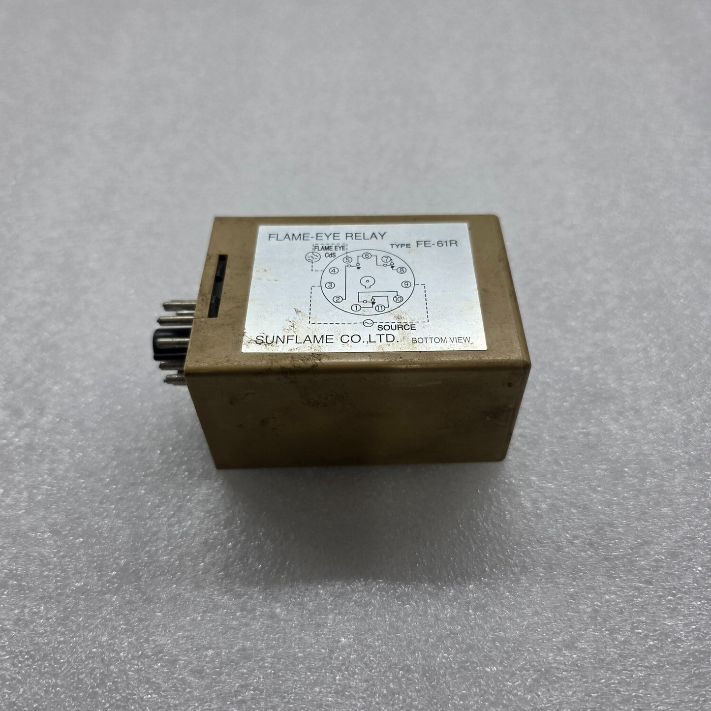 SUN FLAME FE-61R FLAME-EYE RELAY 100-110V