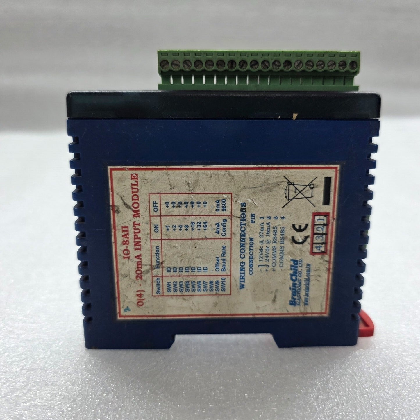 BRAIN CHILD IO 8AII 4-20mA INPUT MODULE