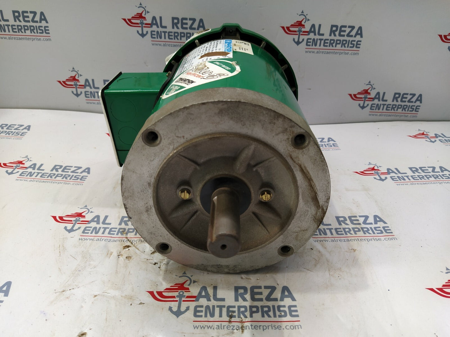 MARATHON ELECTRIC 8VM143TTFR4010AB-P ELECTRIC MOTOR U733 1.5-HP 3500 RPM 230/460