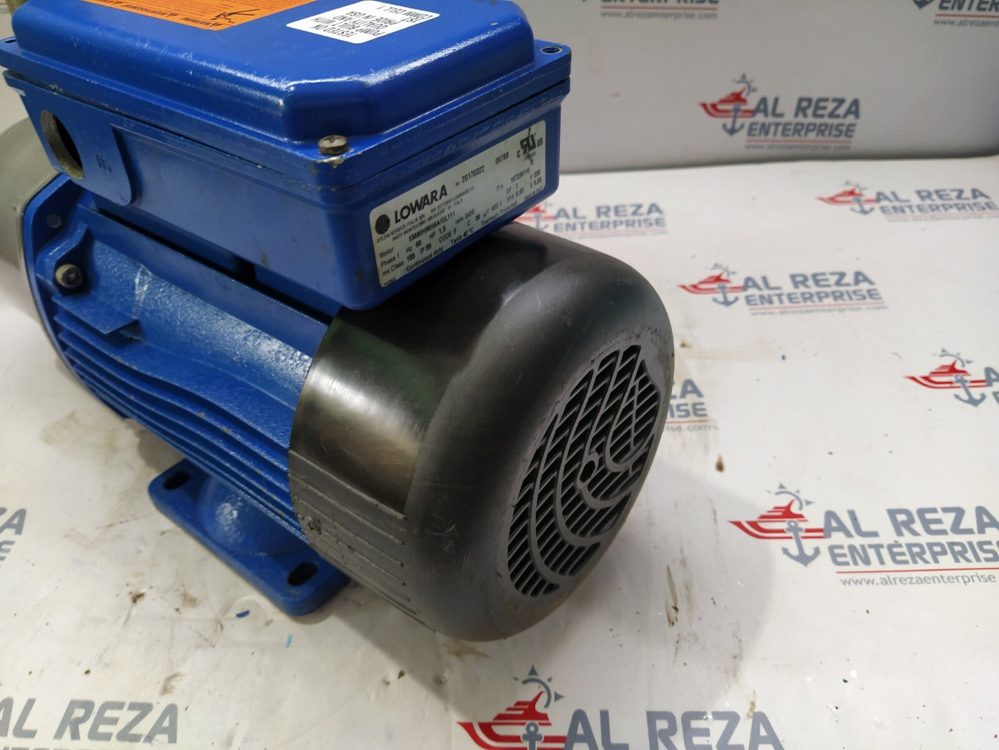 GOULDS WATER TECHNOLOGY 5HM04N11M6FBQE ELECTRIC MOTOR 1.5-HP 3500-RPM