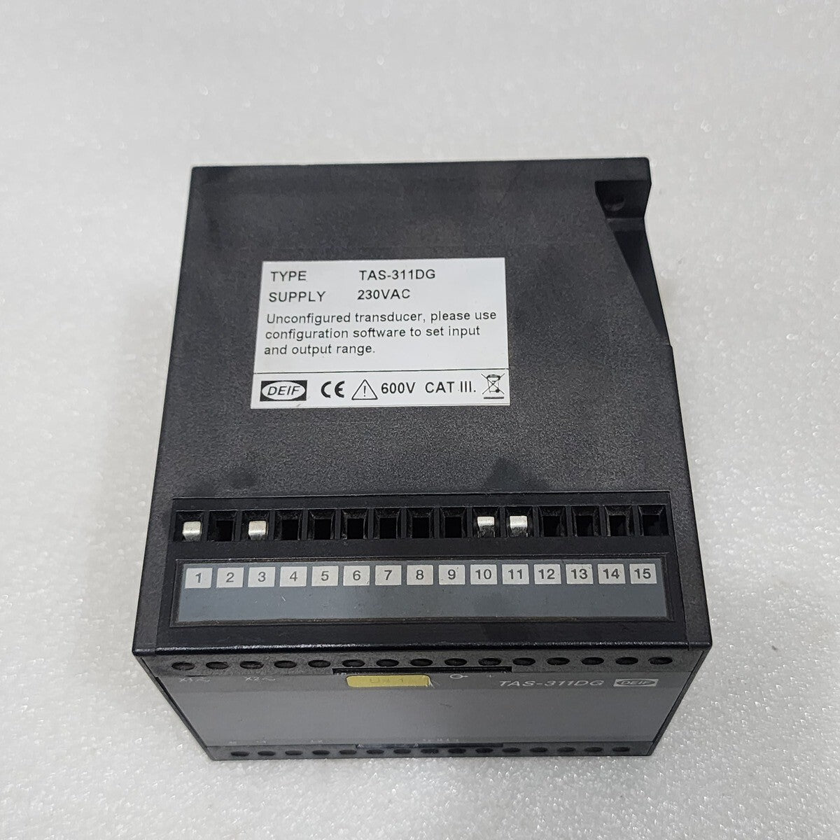 DEIF TAS-311DG SELECTABLE TRANSDUCER 230VAC