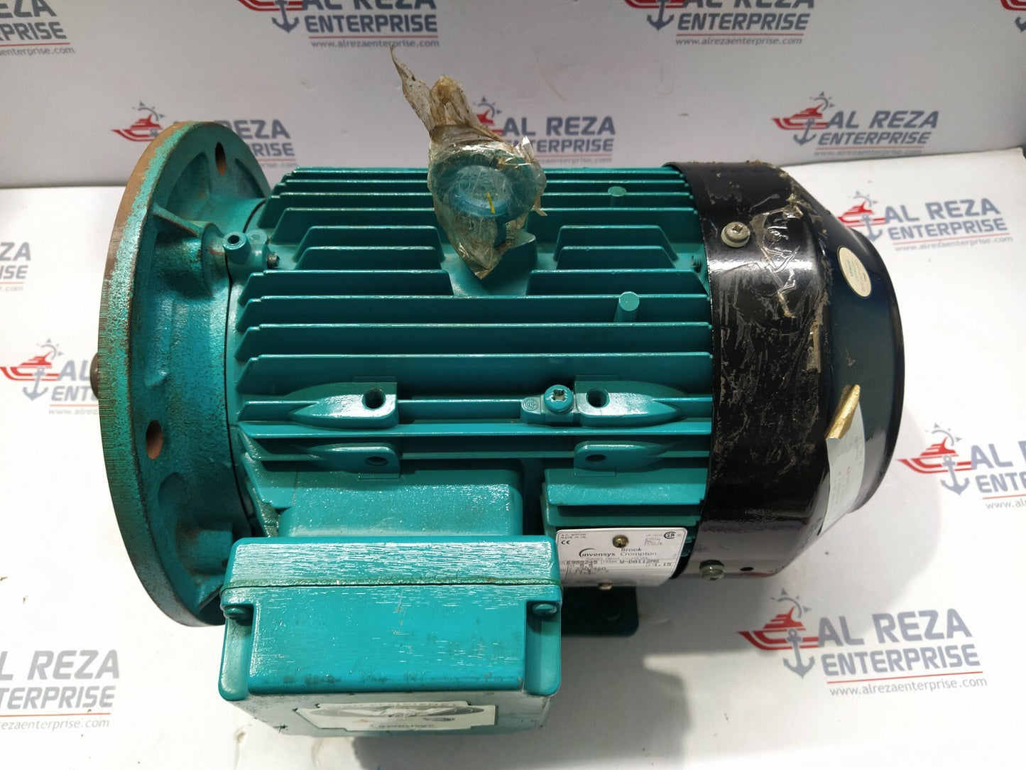 BROOK CROMPTON INVENSYS W-DA112M3 ELECTRIC MOTOR 2827209WH-00 5.5-HP 230/460V 17