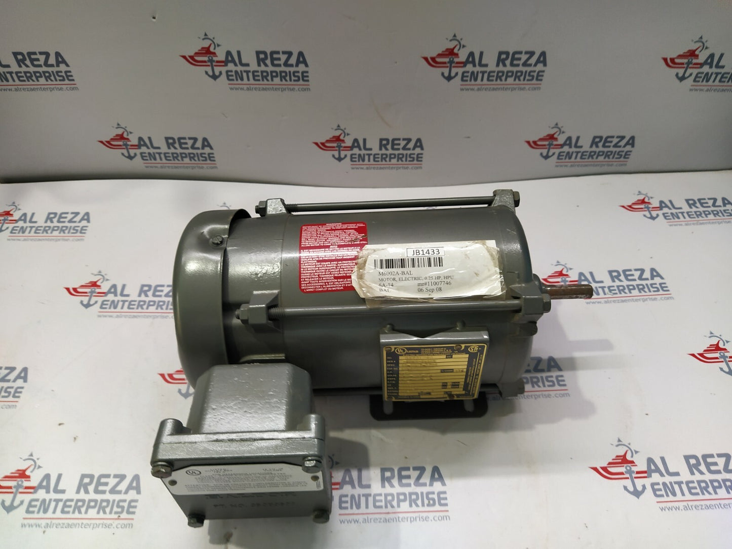 BALDOR ELECTRIC M602A-BAL ELECTRIC MOTOR 34-5427-5724 M6002A 0.25 HP