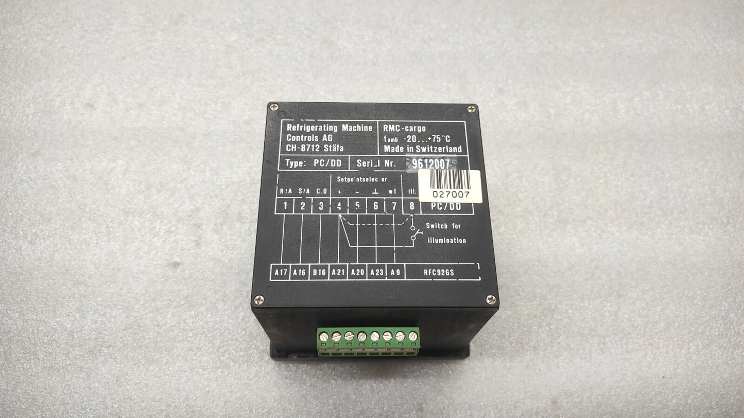 REFRIGERATING MACHINE CONTROLS RMC CARGO PC/DD TEMPERATURE CONTROLLER