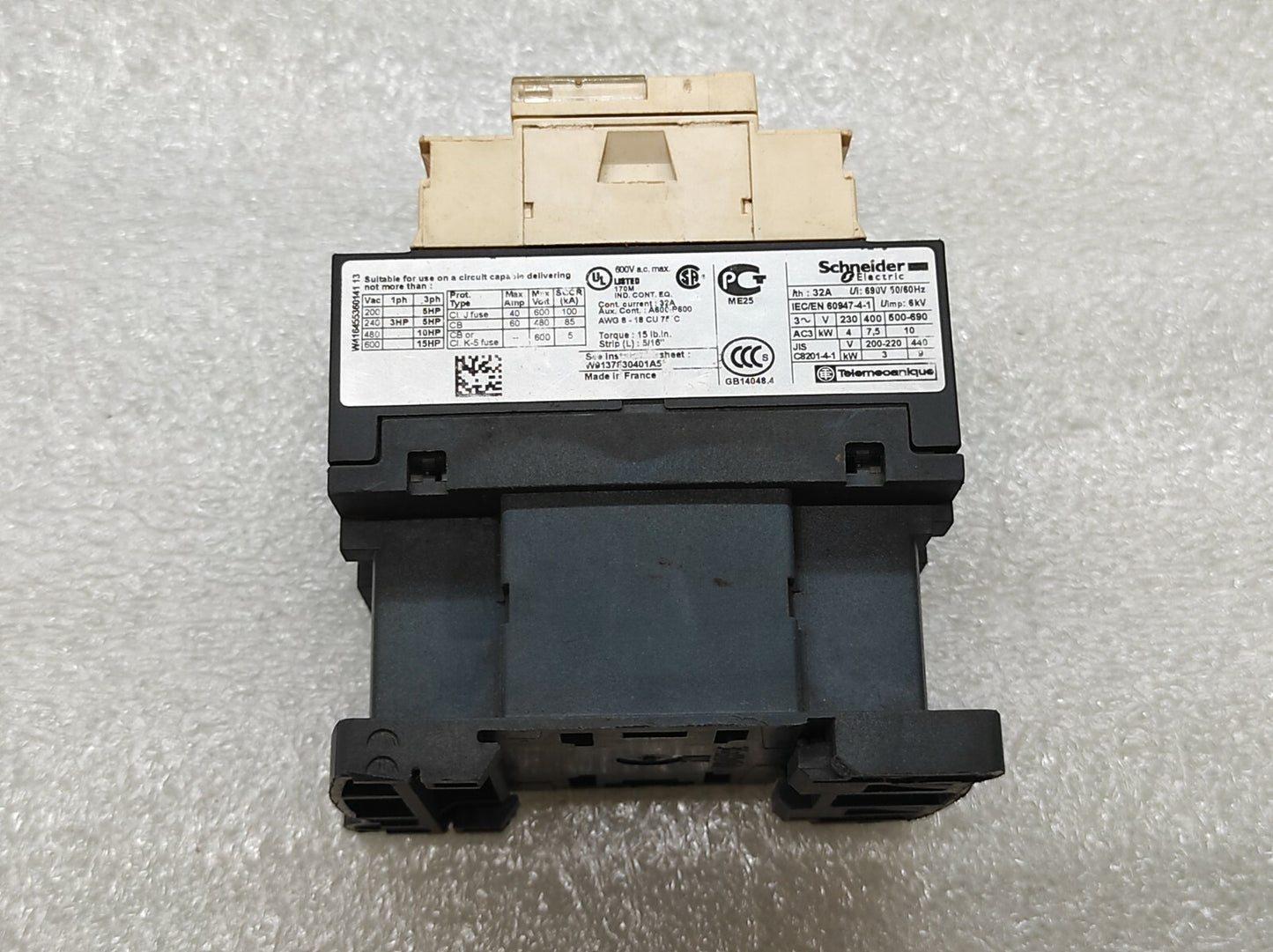 SE LC1D18 COIL 380V LC1D186Q7