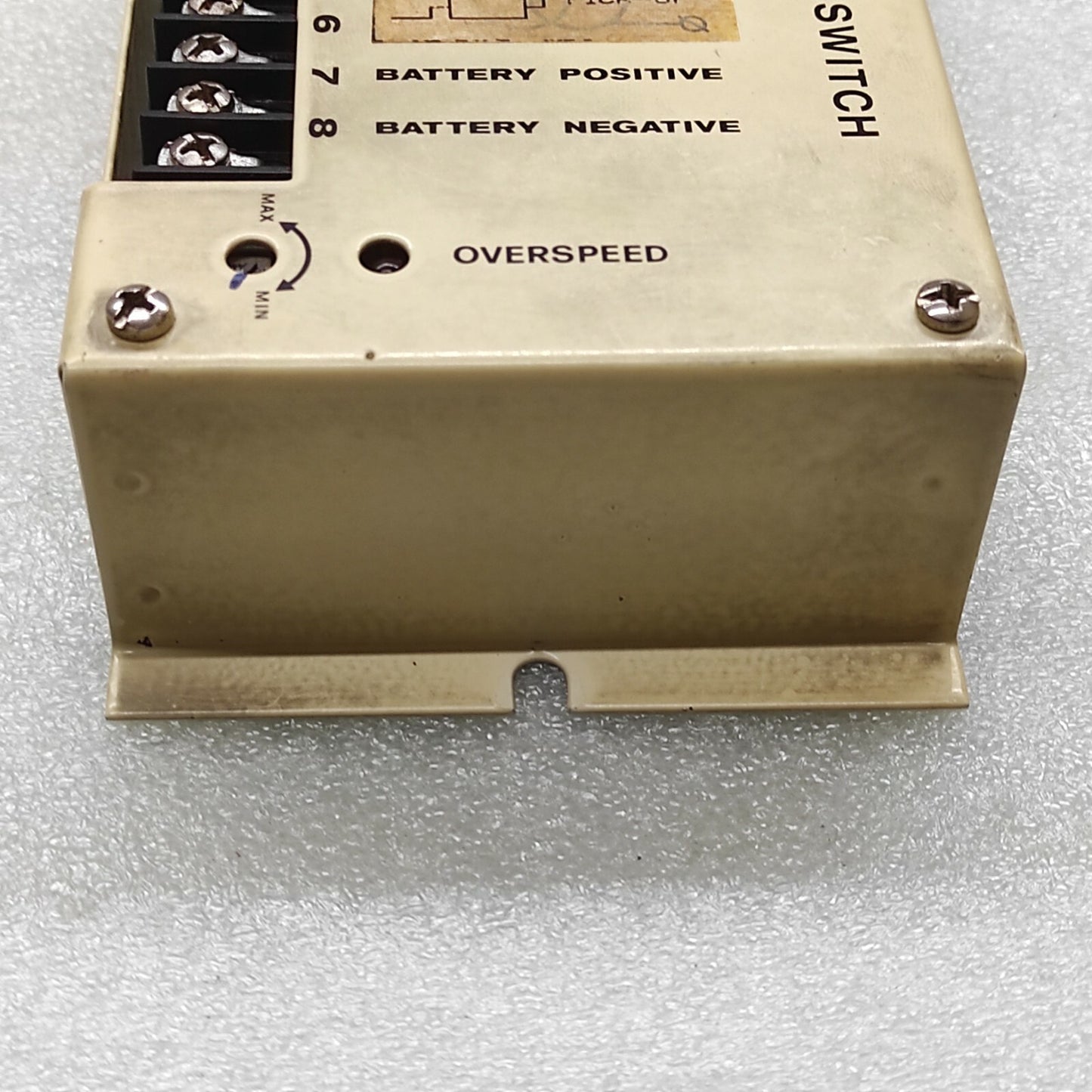 DUAL SPEED SWITCH DSVC 2A 24VDC