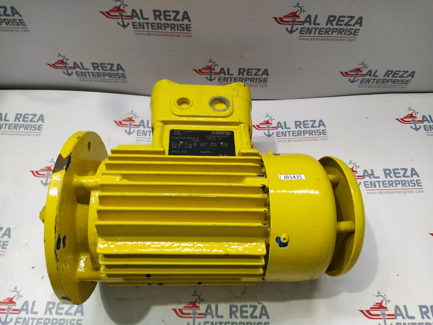 CEMP 8L12001-P08 ELECTRIC MOTOR N1502319001Y15 0.25-HP 846-RPM 277/480V