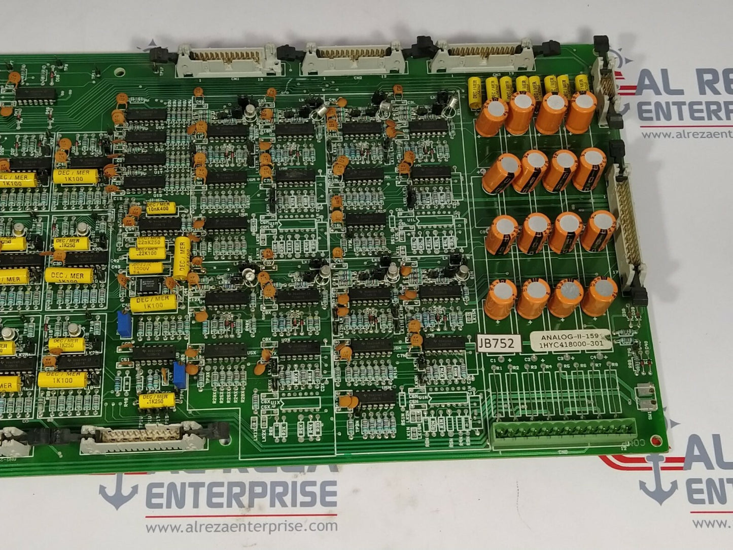 ANG-2/STAT/15072008 REVISION C ANALOG PCB CARD ANALOG-II-159 1HYC418000-301