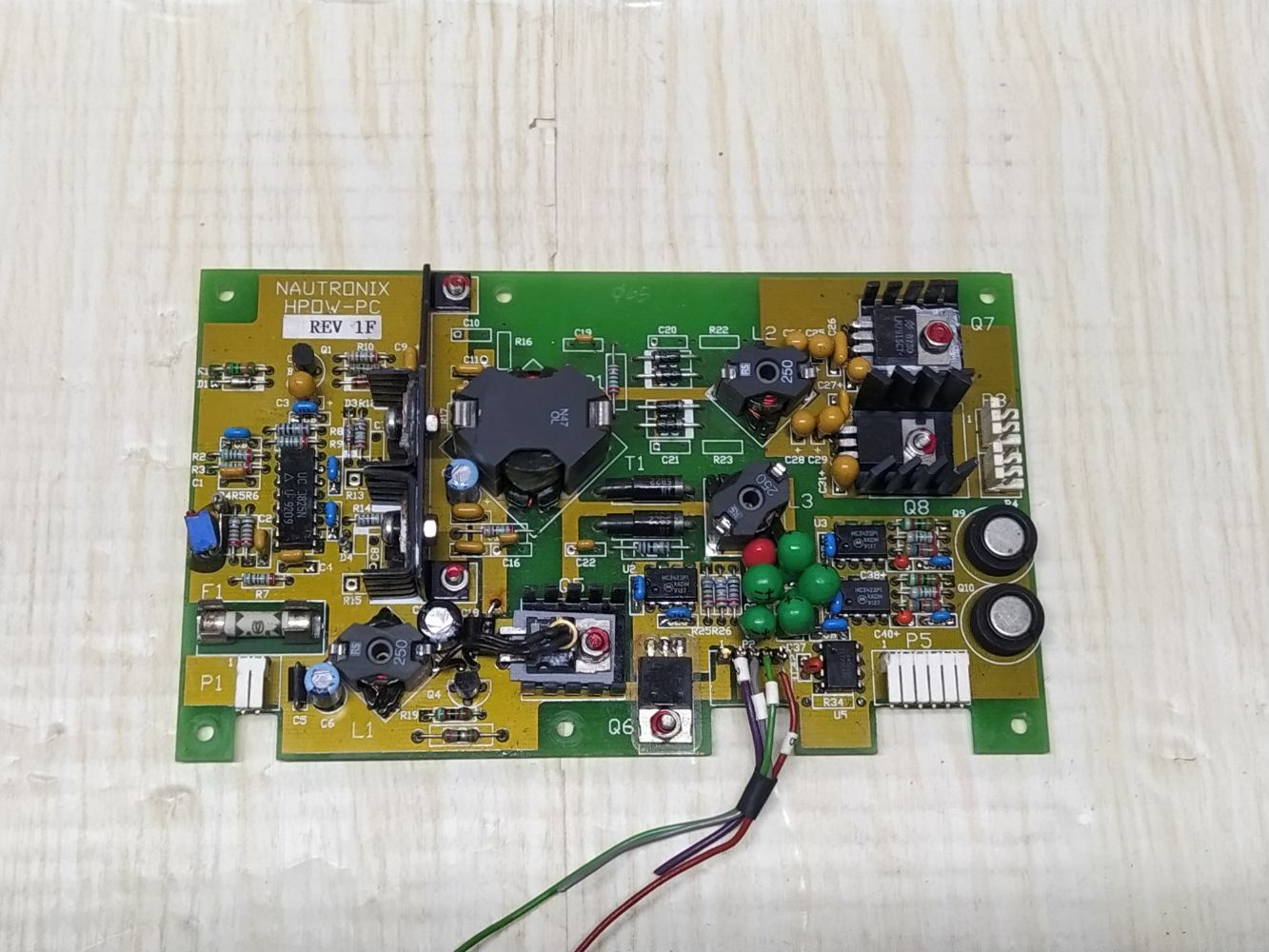 NAUTRONIX HPOW-PC REV 1F PCB