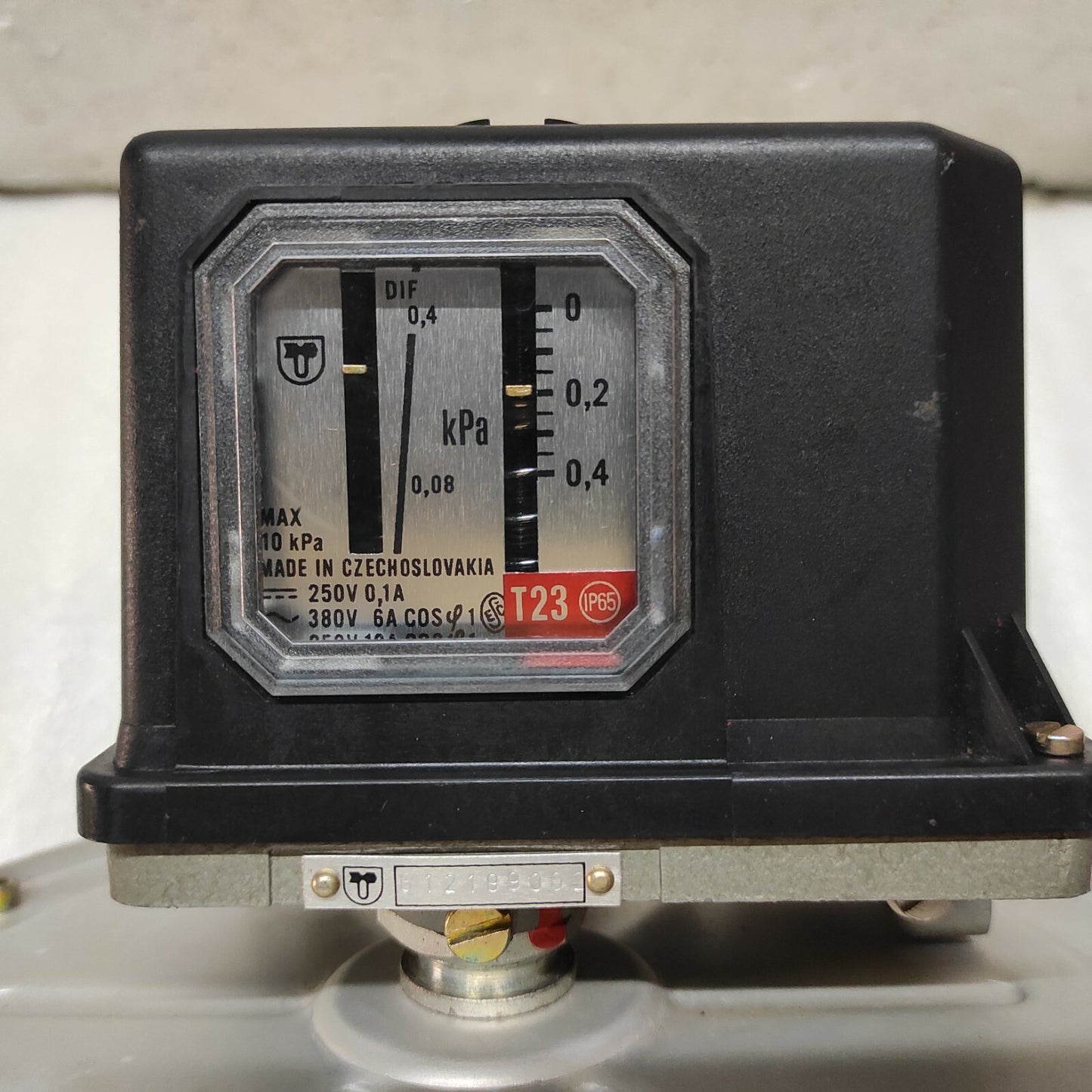 T23 612199002 PRESSURE TRNASMITTER MAX 10kPa