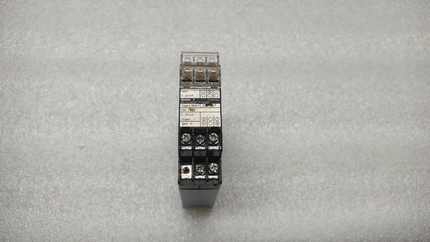 Knick L116A2 Dc Isolation Amplifier