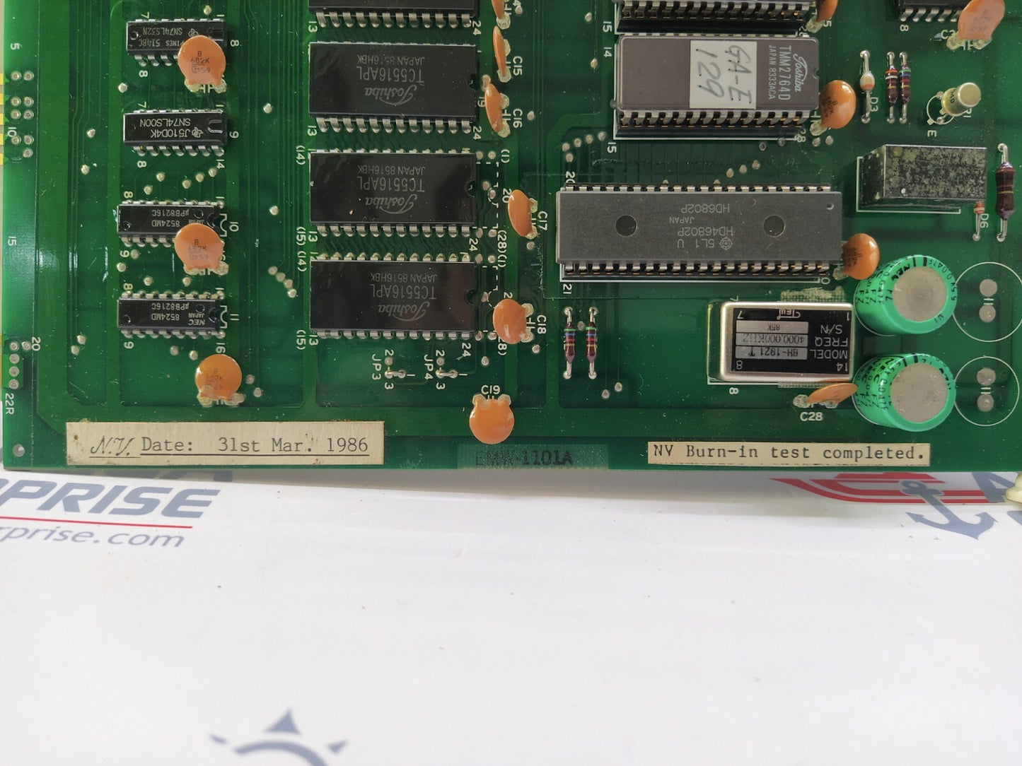 TERASAKI EMW-1101A CPU & RAM ROM MODULE